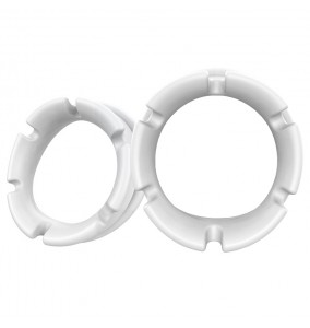 HK LETEN - Foreskin Cock Ring Wrapper Exersise Day / Night (2Pcs)